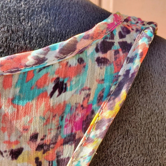 Xhilaration Multicolored Leopard Print Dress Women's Size Small - Picture 11 of 16